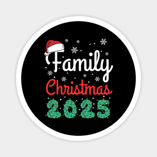 Family Christmas 2025 Magnet